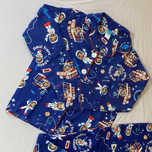 Paul Frank Space Patrol Flannel Pajamas - 2 Piece - Picture 2 of 10